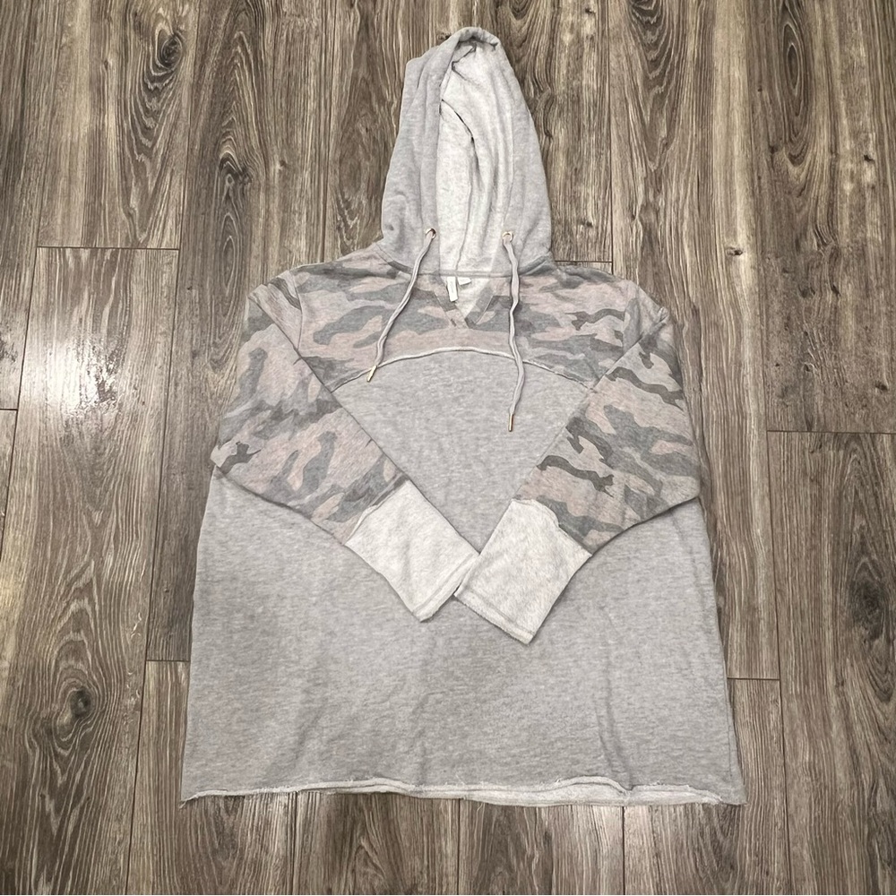 CATO Active Grey Camo Sweatshirt